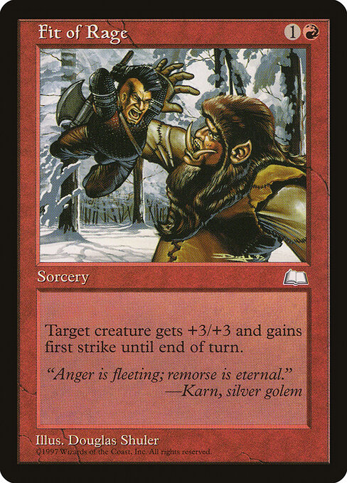 Fit of Rage — art by Douglas Shuler