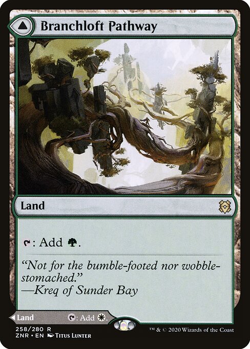 Branchloft Pathway // Boulderloft Pathway — art by Titus Lunter