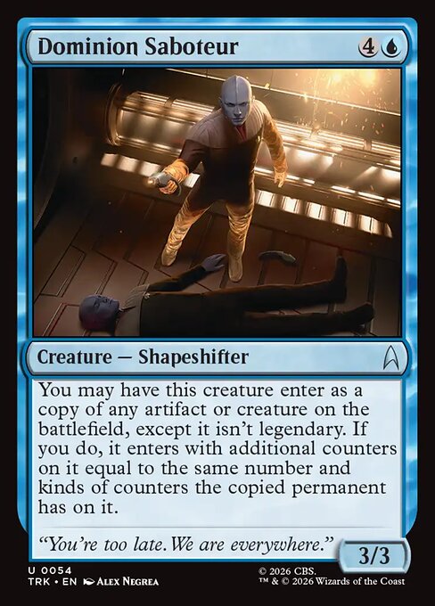 Dominion Saboteur — art by Alex Negrea