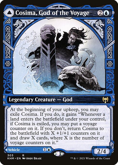 Cosima, God of the Voyage // The Omenkeel — art by Andy Brase