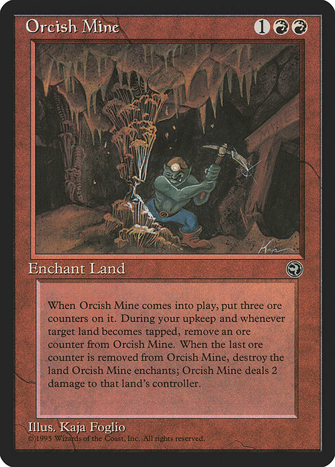 Orcish Mine — art by Kaja Foglio