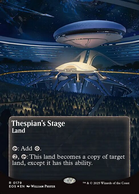 Thespian's Stage — art by William Phifer