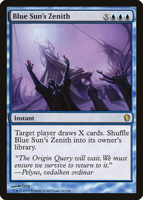 Blue Sun's Zenith — art by Izzy