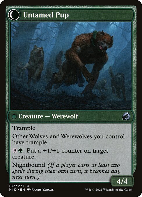 Hound Tamer // Untamed Pup — art by Randy Vargas