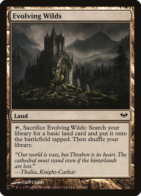 Evolving Wilds — art by Cliff Childs