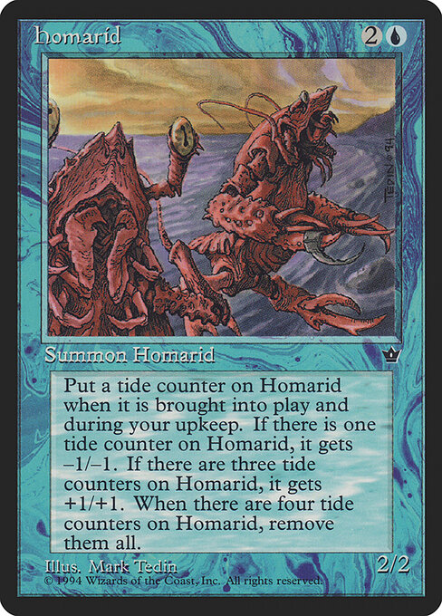 Homarid — art by Mark Tedin