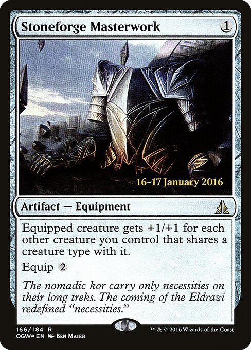 Stoneforge Masterwork — art by Ben Maier