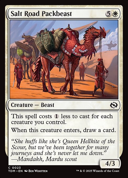 Salt Road Packbeast — art by Ben Wootten