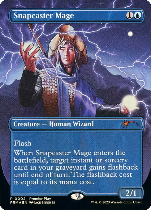 Snapcaster Mage — art by Jack Hughes