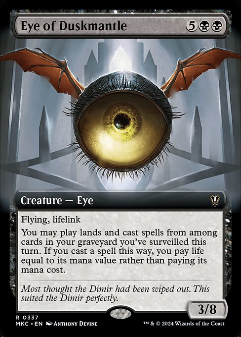 Eye of Duskmantle — art by Anthony Devine