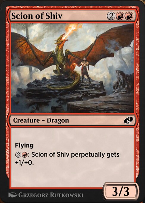 Scion of Shiv — art by Grzegorz Rutkowski