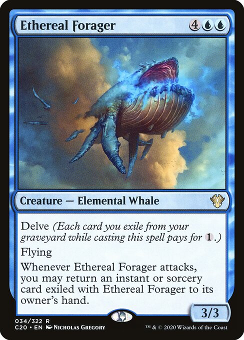 Ethereal Forager — art by Nicholas Gregory