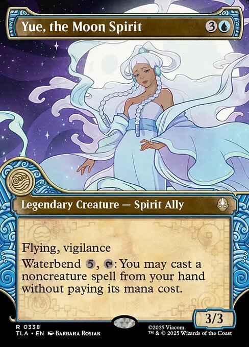 Yue, the Moon Spirit — art by Barbara Rosiak
