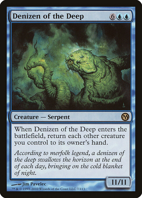 Denizen of the Deep — art by Jim Pavelec