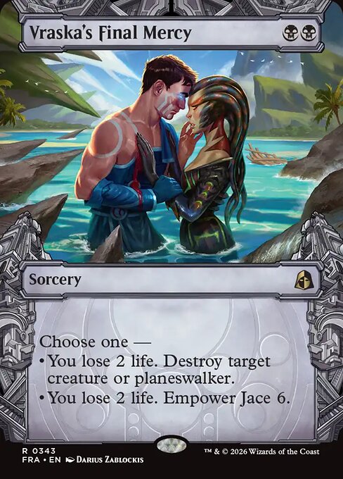Vraska's Final Mercy — art by Darius Zablockis