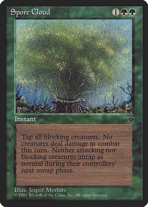 Spore Cloud — art by Jesper Myrfors