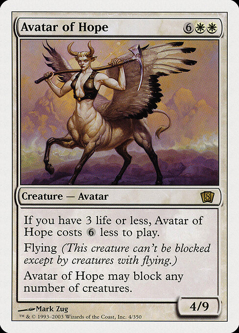 Avatar of Hope — art by Mark Zug