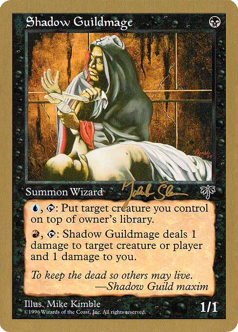 Shadow Guildmage — art by Mike Kimble