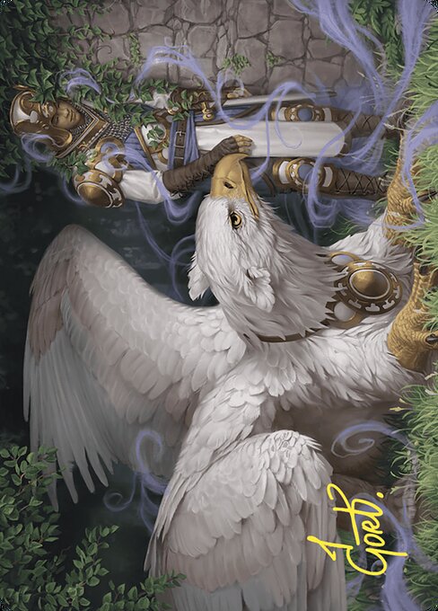 Dutiful Griffin // Dutiful Griffin — art by Ilse Gort