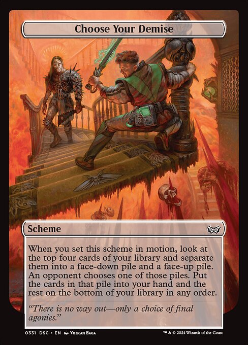 Choose Your Demise — art by Volkan Baǵa