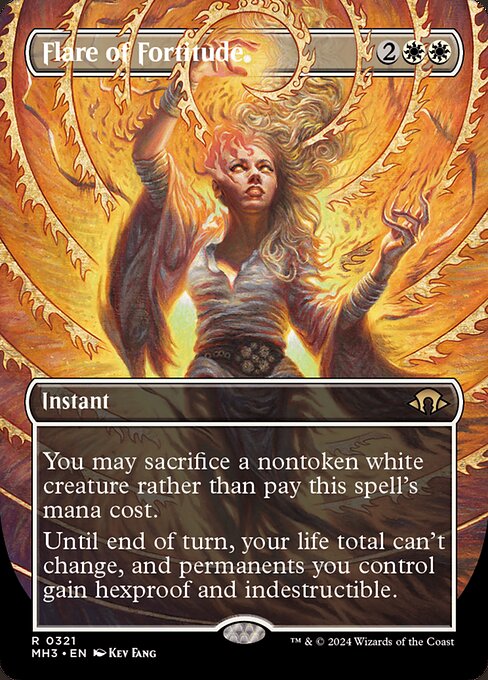 Flare of Fortitude — art by Kev Fang