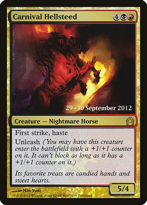 Carnival Hellsteed — art by Min Yum