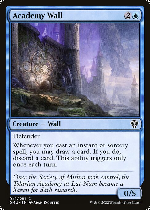 Academy Wall — art by Adam Paquette