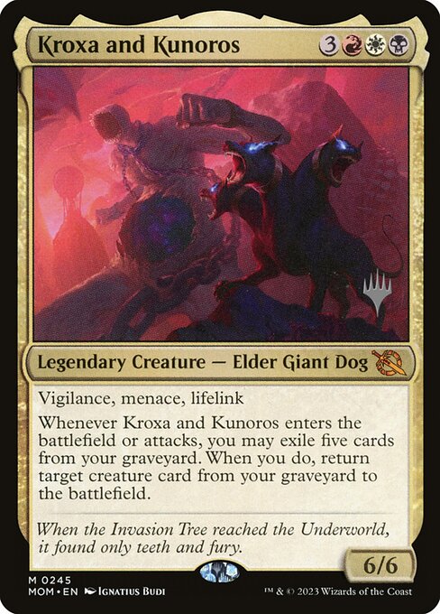 Kroxa and Kunoros — art by Ignatius Budi