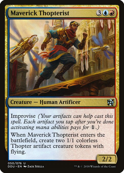 Maverick Thopterist — art by Zack Stella