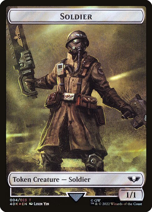 Soldier — art by Lixin Yin