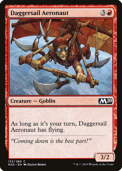 Daggersail Aeronaut — art by Zoltan Boros