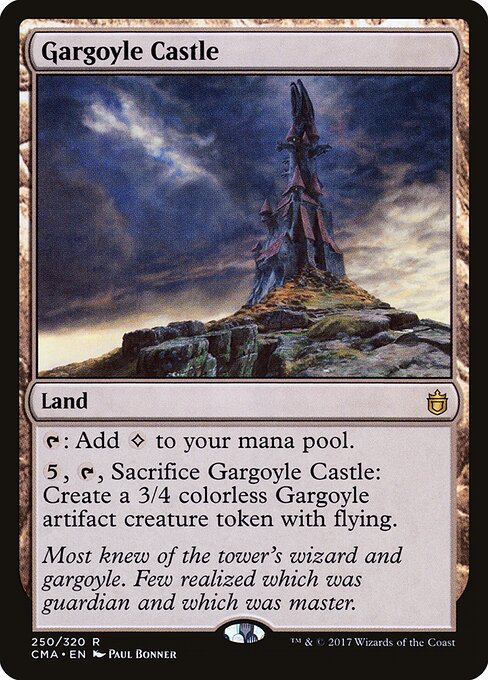 Gargoyle Castle — art by Paul Bonner