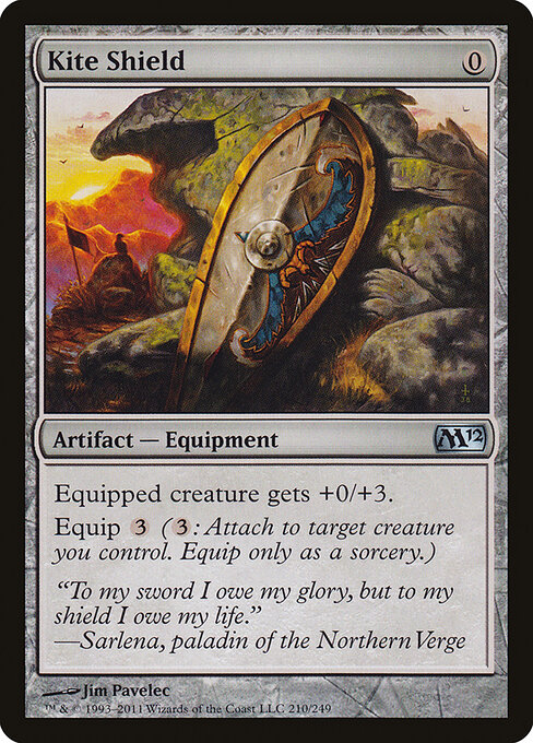 Kite Shield — art by Jim Pavelec