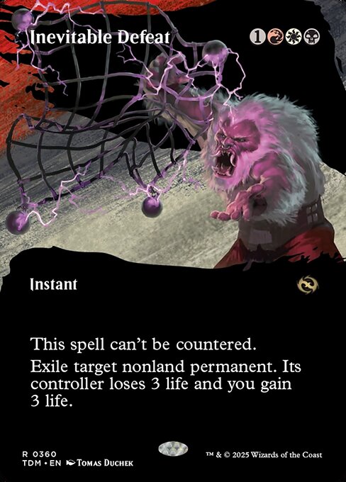 Inevitable Defeat — art by Tomas Duchek