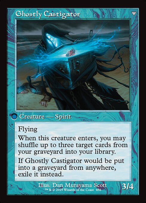 Covetous Castaway // Ghostly Castigator — art by Dan Murayama Scott