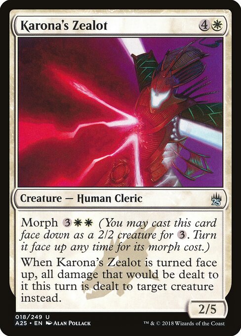 Karona's Zealot — art by Alan Pollack