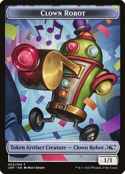 Clown Robot — art by Matt Dixon