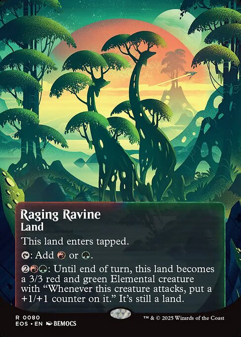 Raging Ravine — art by BEMOCS