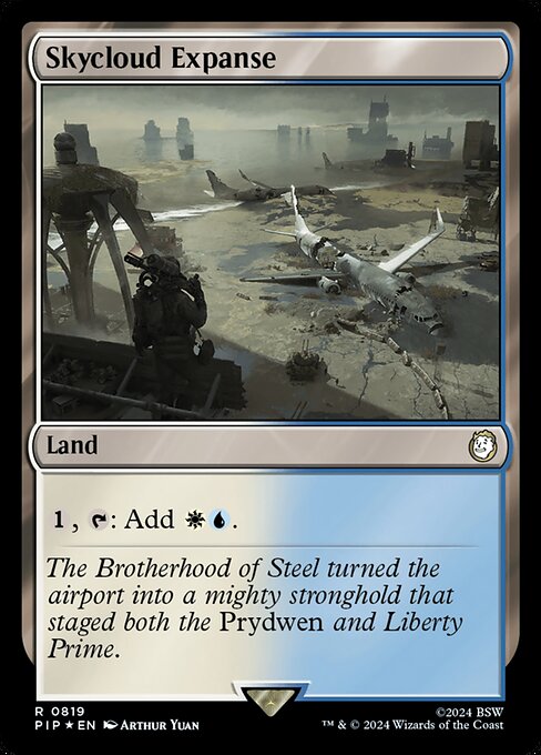 Skycloud Expanse — art by Arthur Yuan