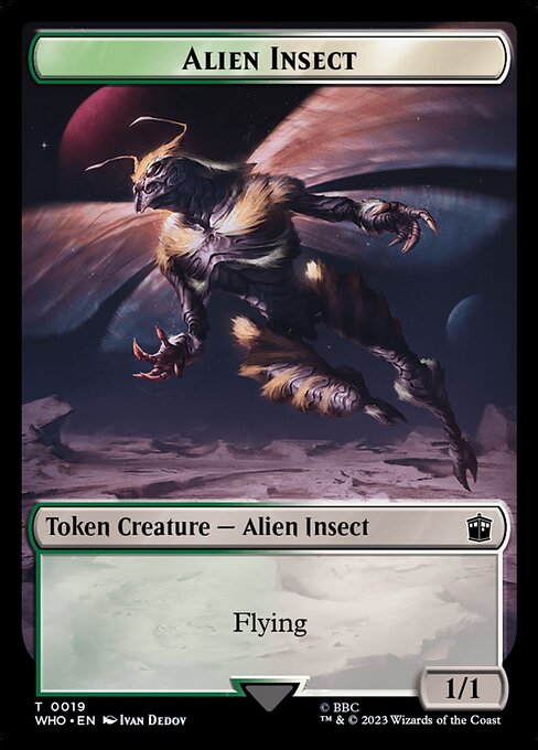 Alien Insect — art by Ivan Dedov