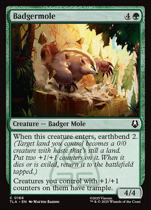 Badgermole — art by Matteo Bassini