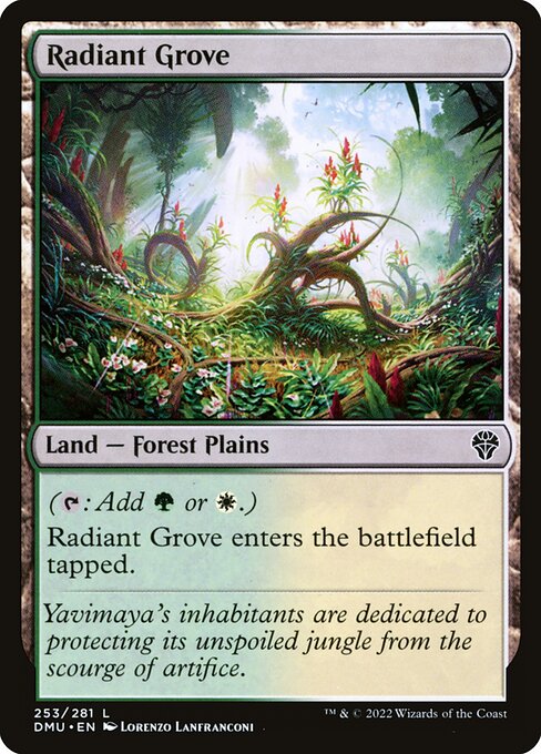 Radiant Grove — art by Lorenzo Lanfranconi