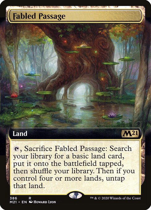 Fabled Passage — art by Howard Lyon