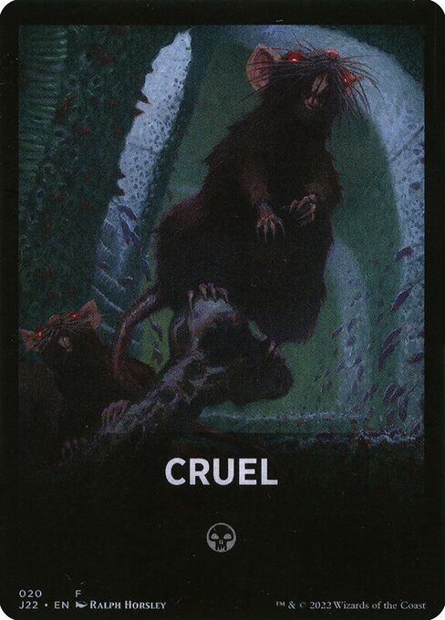 Cruel — art by Ralph Horsley