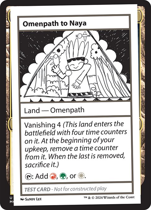 Omenpath to Naya — art by Sandy Lee