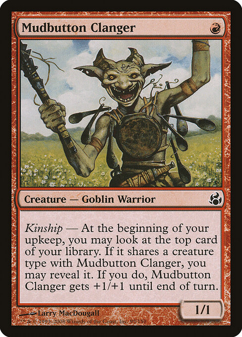 Mudbutton Clanger — art by Larry MacDougall
