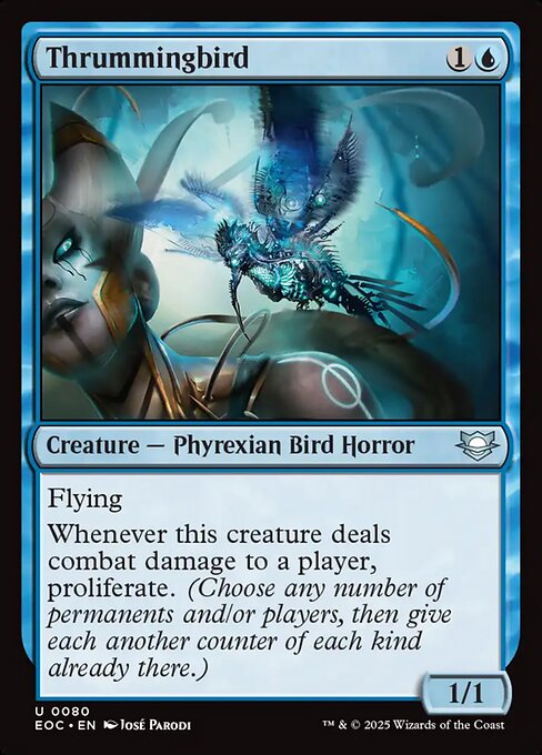 Thrummingbird — art by José Parodi