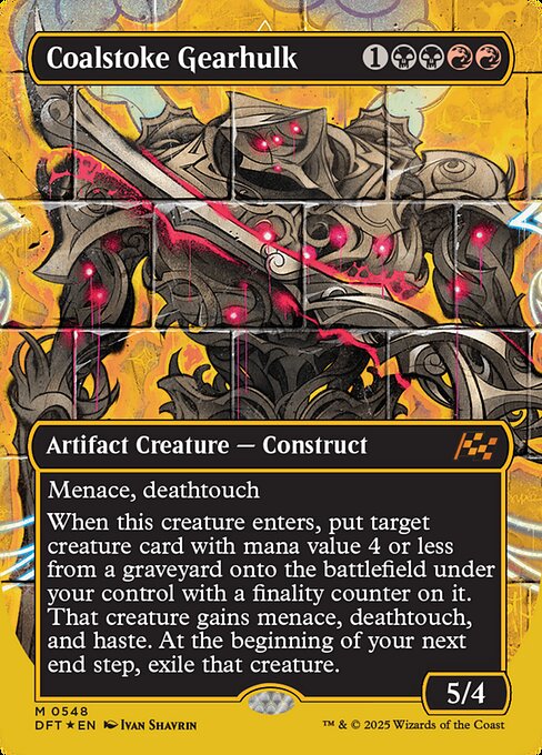 Coalstoke Gearhulk — art by Ivan Shavrin