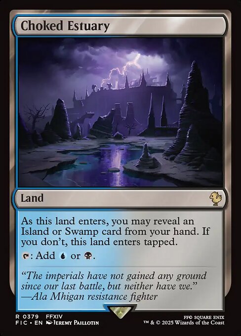 Choked Estuary — art by Jeremy Paillotin