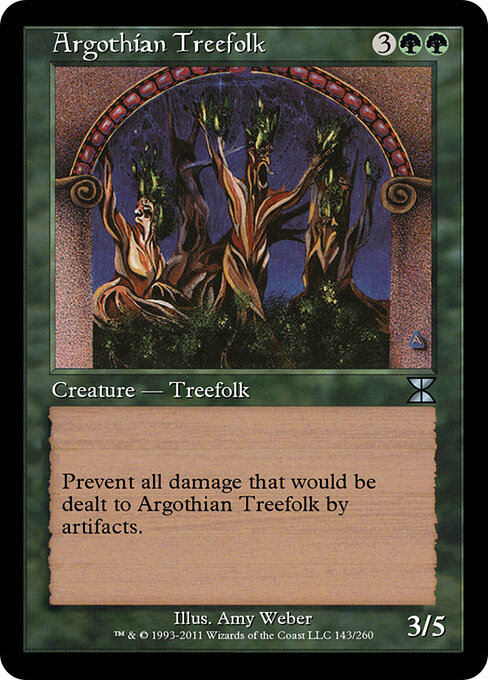 Argothian Treefolk — art by Amy Weber